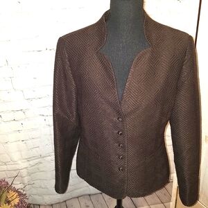 Talbots Elegant Brown Women's Jacket